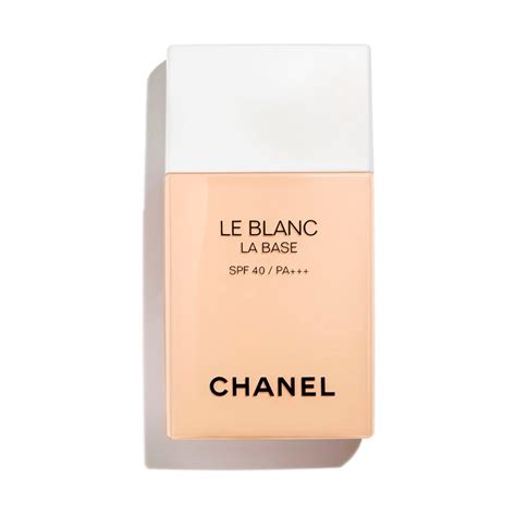 chanel le blanc spf 40